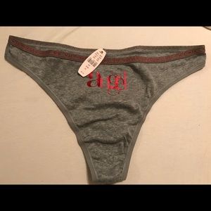 Victoria’s Secret Grey Ángel thong